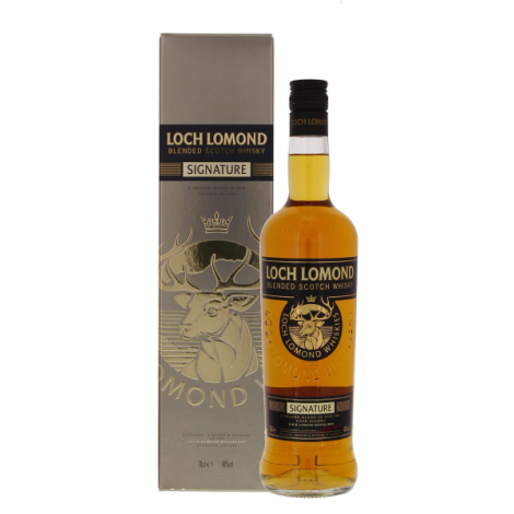 LOCH LOMOND - Signature - Blended Scotch Whisky, 75cl.